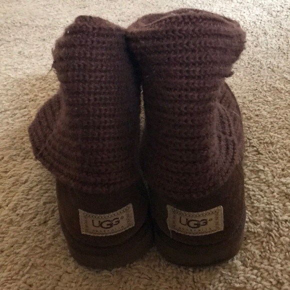 UGG Shoes - Brown woven uggs